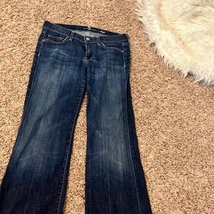 7 for all mankind straight leg jeans